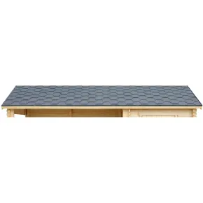 Tegole Bituminose Grigio 6 m2 per Copertura Tetto Garage da Esterno 2