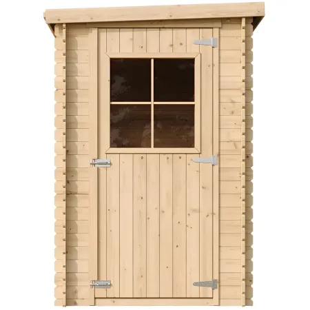 Casetta da Giardino a Parete in Legno 144x239 cm 19 mm