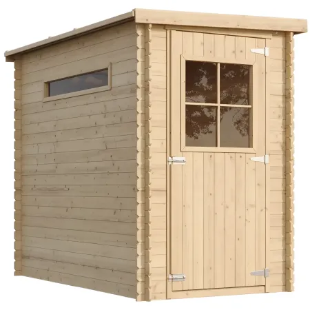 Casetta da Giardino in Legno 144x239x198 cm 19 mm con Pavimento