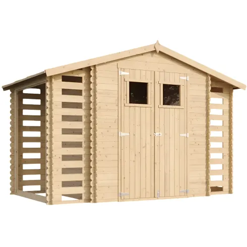 Casetta con Pavimento in Legno Legnaia 328x206x218 cm