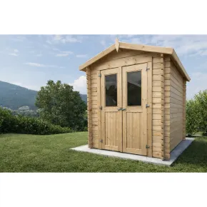 Casetta in Legno da Giardino 200x200 cm 3mq 28mm Blockhouse 2