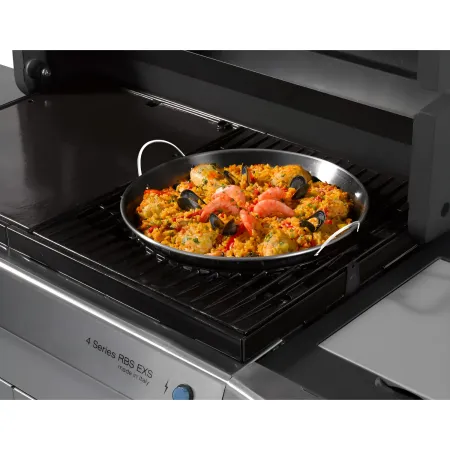 Padella Paella per Barbecue Campignaz in Acciaio Inox Antiaderente