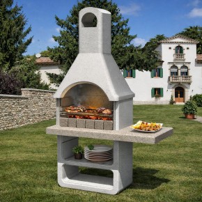 Barbecue in Muratura Cemento a Carbone Carbonella Barbeque BBQ | BricoShop24 2
