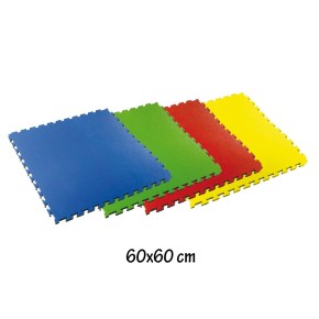 Tappeto Componibile Puzzle Mattonelle 60x60cm Colorate ad Incastro Gioco Bambini