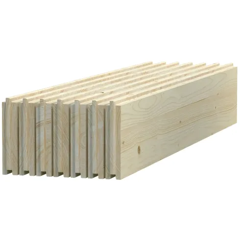 Pavimento per Casetta in Legno da Giardino 380x320 cm