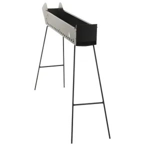 Canalina Fornacella Arrosticini Spiedini a Carbone 60x14 Pieghevole 2