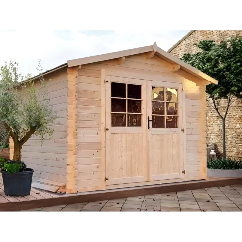 Casetta in Legno da Giardino 3x4 metri Blockhouse 28mm
