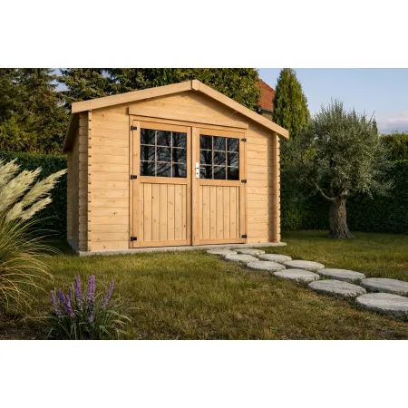 Casetta in Legno di Abete 2,33x2,33 da Esterno