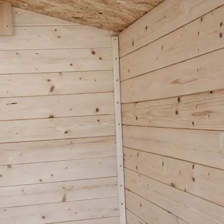 Casetta in Legno 2x2 con Pavimento Ricovero per Attrezzi da Giardino