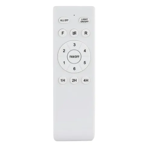 Ventilatore Soffitto con Luce Regolabile Bianco Grigio 22W Telecomando