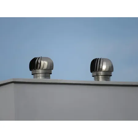 Camino Eolico Turbina Acciaio Inox 32x42 Aspiratore Comignolo Girevole