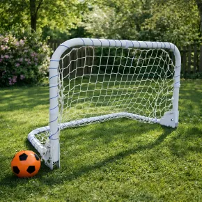 Porta da Calcio Pieghevole 92x56x50 cm Salvaspazio Acciaio Impermeabile 2