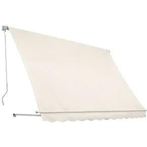 Tenda da Sole a Caduta 250x250 cm Beige Bracci Senza Cassone Esterno