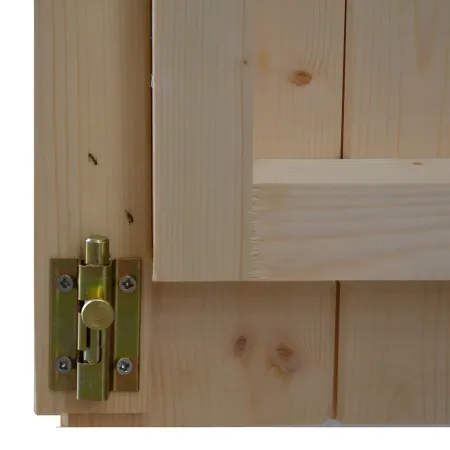 Casetta in Legno 2x1.8 25 mm con Pavimento Rimessa Porta Attrezzi da Giardino | BricoShop24