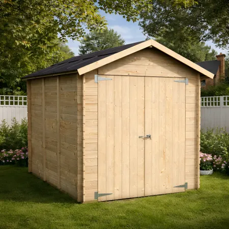 Casetta in Legno da Giardino per Rimessa Attrezzi 178x273x226 cm