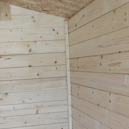 Casetta in Legno 2x1.3 con Pavimento Interno Rimessa per Attrezzi da Giardino | BricoShop24