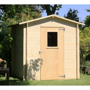 Casetta in Legno 2x2 da Esterno Giardino Capanno Porta Attrezzi Box Ricovero 2