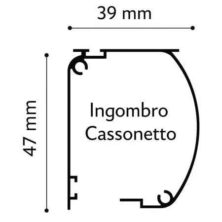 Zanzariera a Rullo Verticale 100x160 Riducibile in Alluminio Bronzo