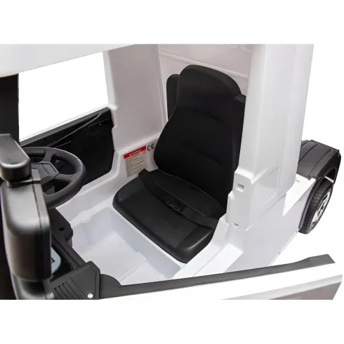 Camion Elettrico Scania Bianco 24V per Bambini con Telecomando