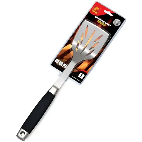 Spatola Barbecue Acciaio Inox Manico Antiscivolo Utensile Griglia