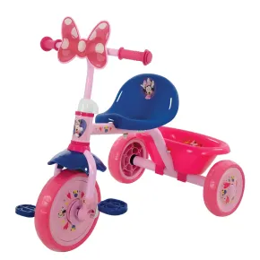 Triciclo per Bambini con Maniglia Regolabile Minnie Disney Ruote EVA 2