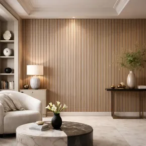 Set 10 Pannelli Decorativi Effetto Legno Rovere PVC 120x30 Rivestimento 2