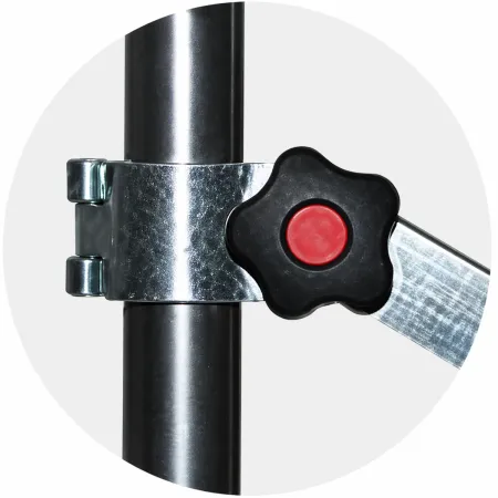 Asta Stabilizzatrice Telescopica Acciaio 200-300 cm per Trabattelli
