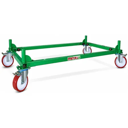 Trabattello Ponteggio Professionale h1430 cm con Piano Parapetto Aste