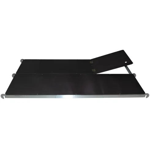 Trabattello Ponteggio Professionale h1430 cm con Piano Parapetto Aste