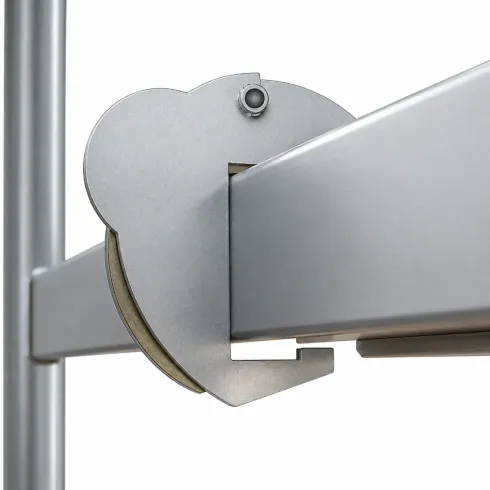 Trabattello Ponteggio Professionale con Botola Parapetto Aste h950 cm