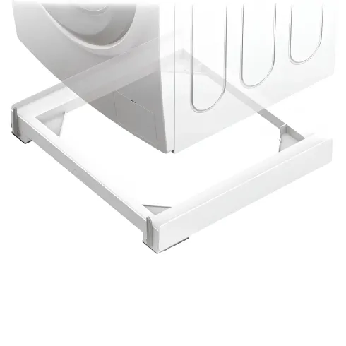 Base per Lavatrice con Ruote Portata 250 kg Antivibrazione Freni