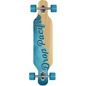 Longboard 97x23 Acero 8 Strati Skateboard Concavo Cuscinetti ABEC 7 2