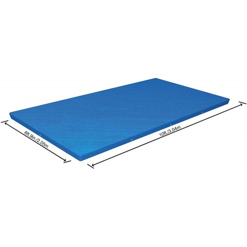 Telo Piscina Fuoriterra Rettangolare 3x2 con Telaio Steel Copripiscina Copertura