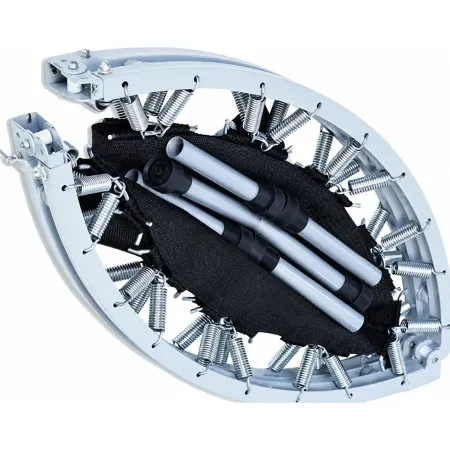 Trampolino Pieghevole Portatile 101 cm Molle Bambini Adulti da Interno