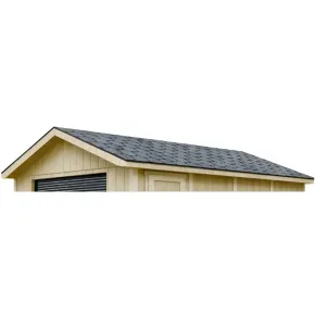Tegole Bituminose Grigio Copertura per Tetto Casetta 4x3 da Giardino 2