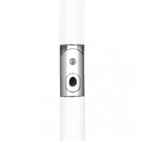 Ombrellone per Giardino 3x3 Rotondo Tortora Palo Centrale Alluminio