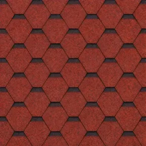 Tegole Bituminose Rosso Copertura 18 m2 per Tetto Casetta da Giardino