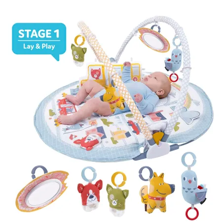 Palestrina Evolutiva Neonato 3 in 1 con Supporto Seduta Giochi 80x90 cm