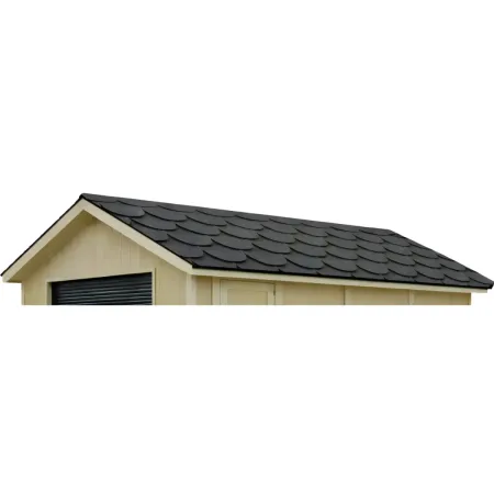 Tegole Bituminose Nero 3 m2 Beaver Copertura Casetta da Giardino