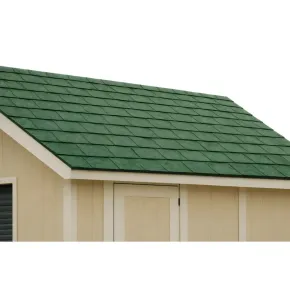 Tegole Bituminose Verde 3 m2 Rettangolare Tetto Casetta da Giardino 2