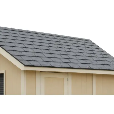 Tegole Bituminose Grigio 3 m2 Rettangolare Tetto Casetta da Giardino