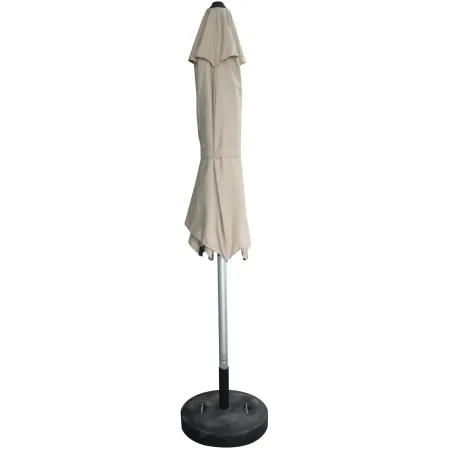 Ombrellone per Giardino 250x250 cm con Palo Centrale Sabbia Alluminio