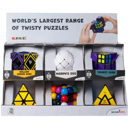 Rompicapo 12 Pezzi Starter Kit con Espositore da Banco 40x22x33 cm