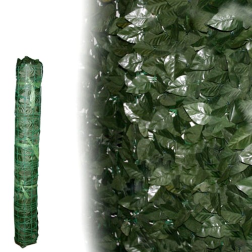 Siepe Finta 1x20 Rotolo Arella Sempreverde Artificiale Lauro Recinzione Giardino