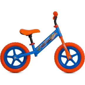 Bicicletta Bambini Hotwheels Senza Pedali 2-3 Anni Azzurro Arancione 2