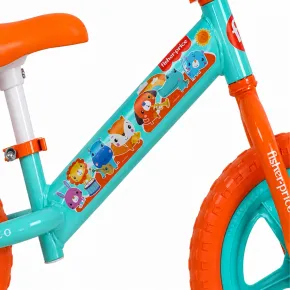 Bicicletta Bambini Fisher Price Verde Arancione Balance Bike 2-3 Anni 2