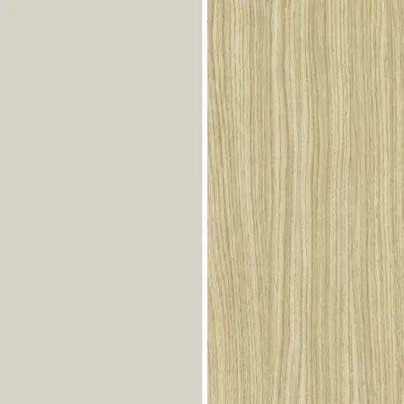 Credenza da Cucina Soggiorno Beige Rovere 5 Ante Battenti Ribalta