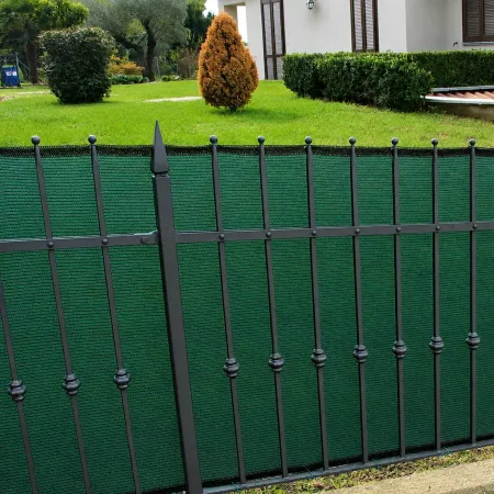 Rete Ombreggiante 90 Verde 1,2x100 m 85 g/m2 con Asole da Esterno