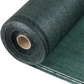 Rete Ombreggiante 1x10 m Copertura da Esterno Verde con Asole