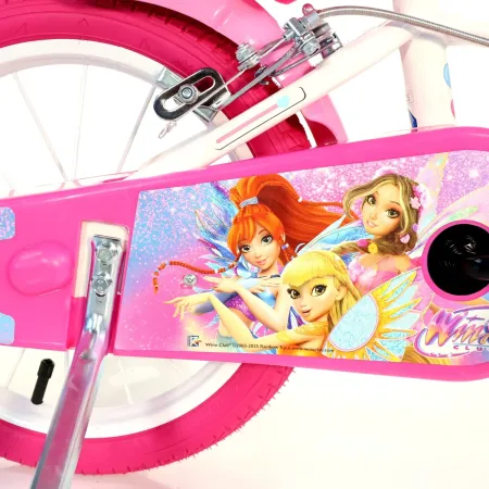 Bicicletta Winx 14 Pollici 4 5 6 7 Anni Bambina Dino Bikes Cestino Freni Rotelle